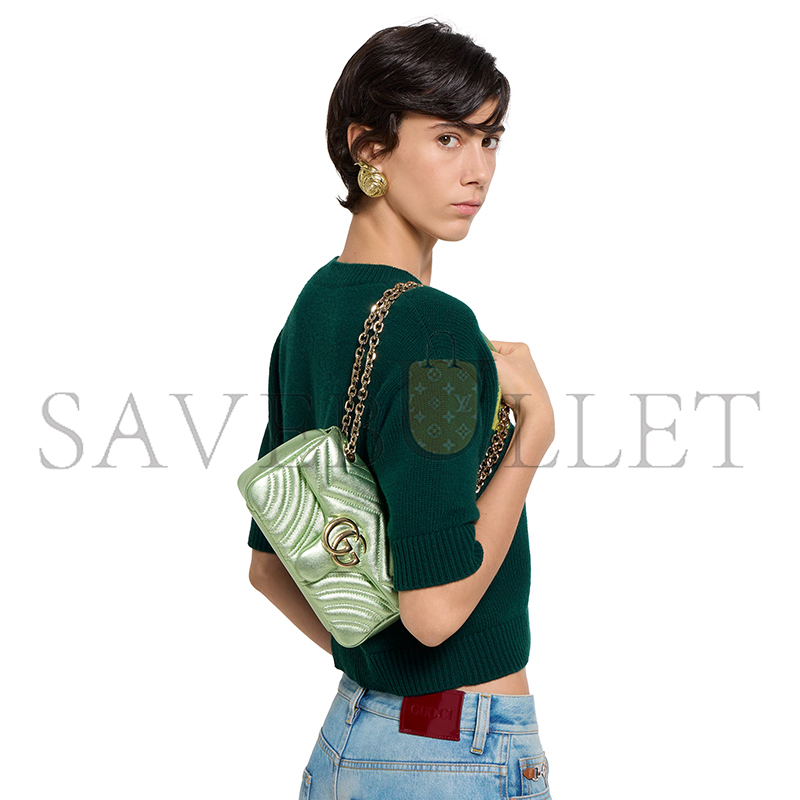 GUCCI GG MARMONT SMALL SHOULDER BAG 837280 (22*12.5*6cm)